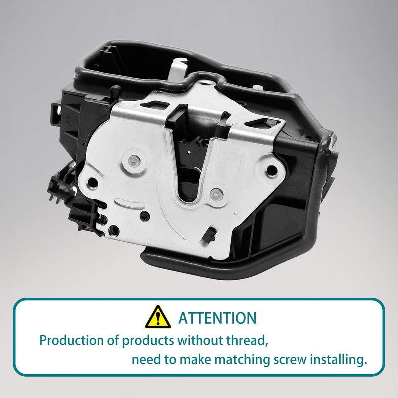 HQPASFY محرك قفل الباب الكهربائي الخلفي الأيمن HQPASFY متوافق مع BMW E60 E65 E70 E90 E92 (1 3 5 7 M N X3 X5 Z4 سلسلة والمزيد) يستبدل# 51227202148 - Image 4